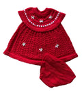 0 - 6 Months old Baby Girl Dress - Red