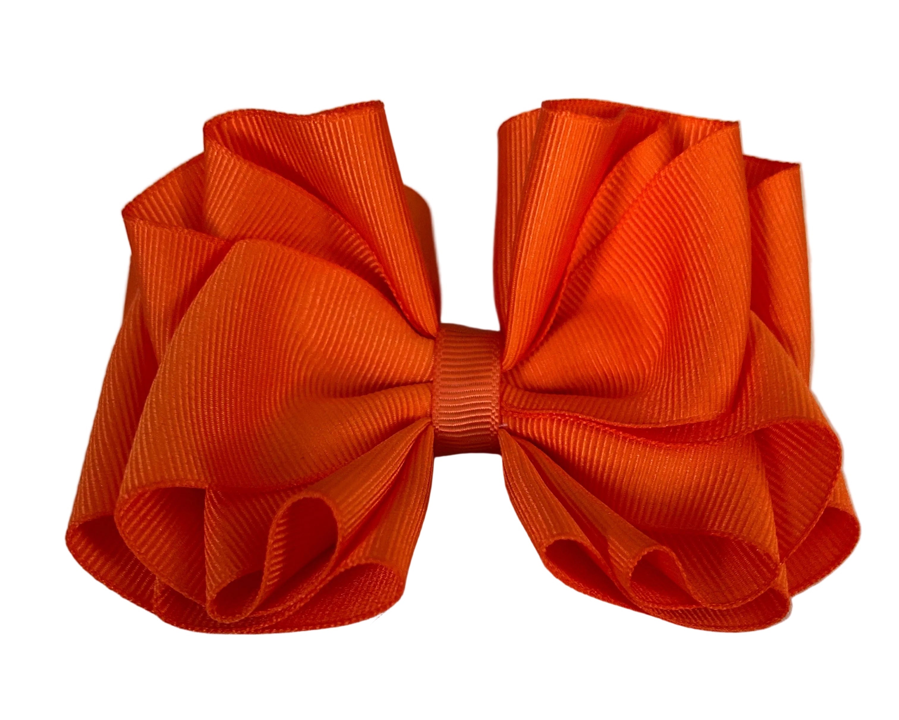 Big Hair Bow - Orange